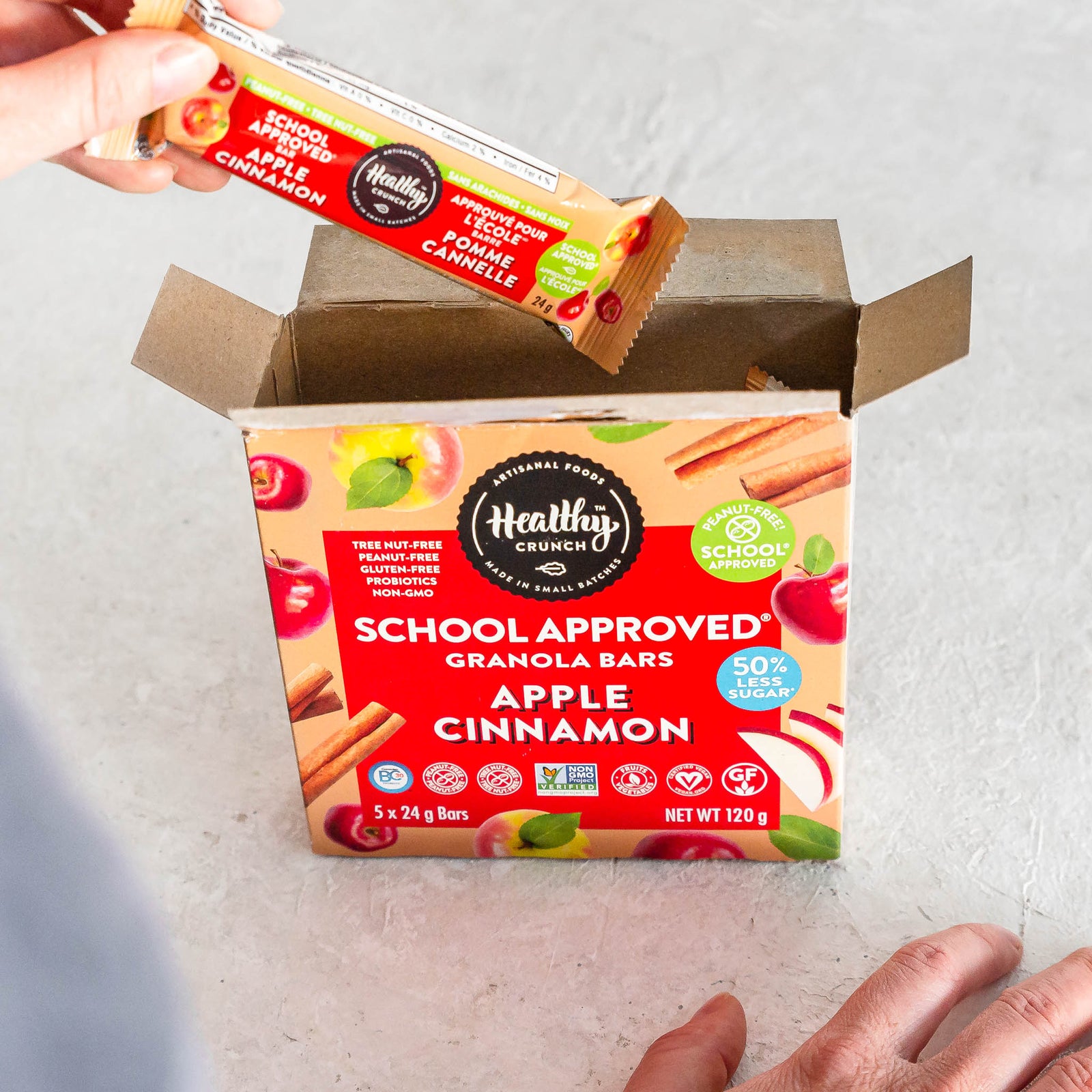 Announcing Healthy Crunch Granola Bars