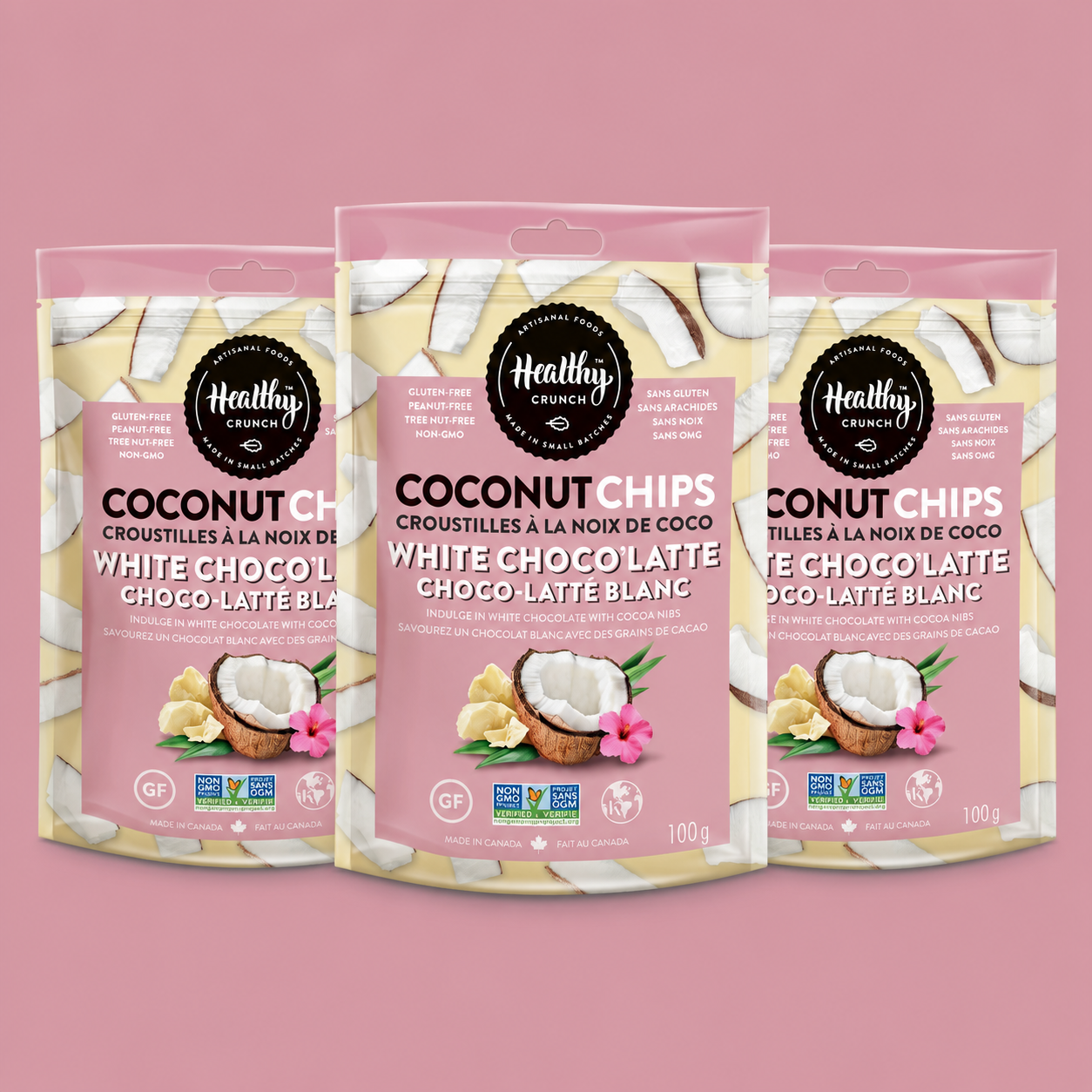 White Choco'Latte Coconut Chips