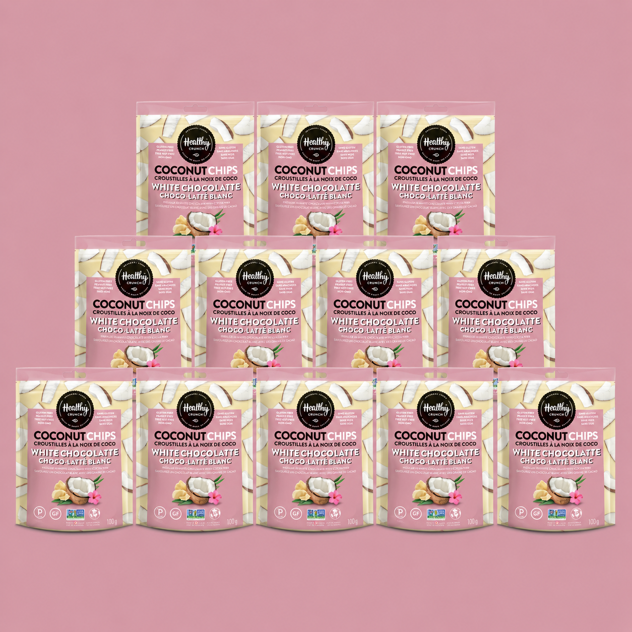 White Choco'Latte Coconut Chips