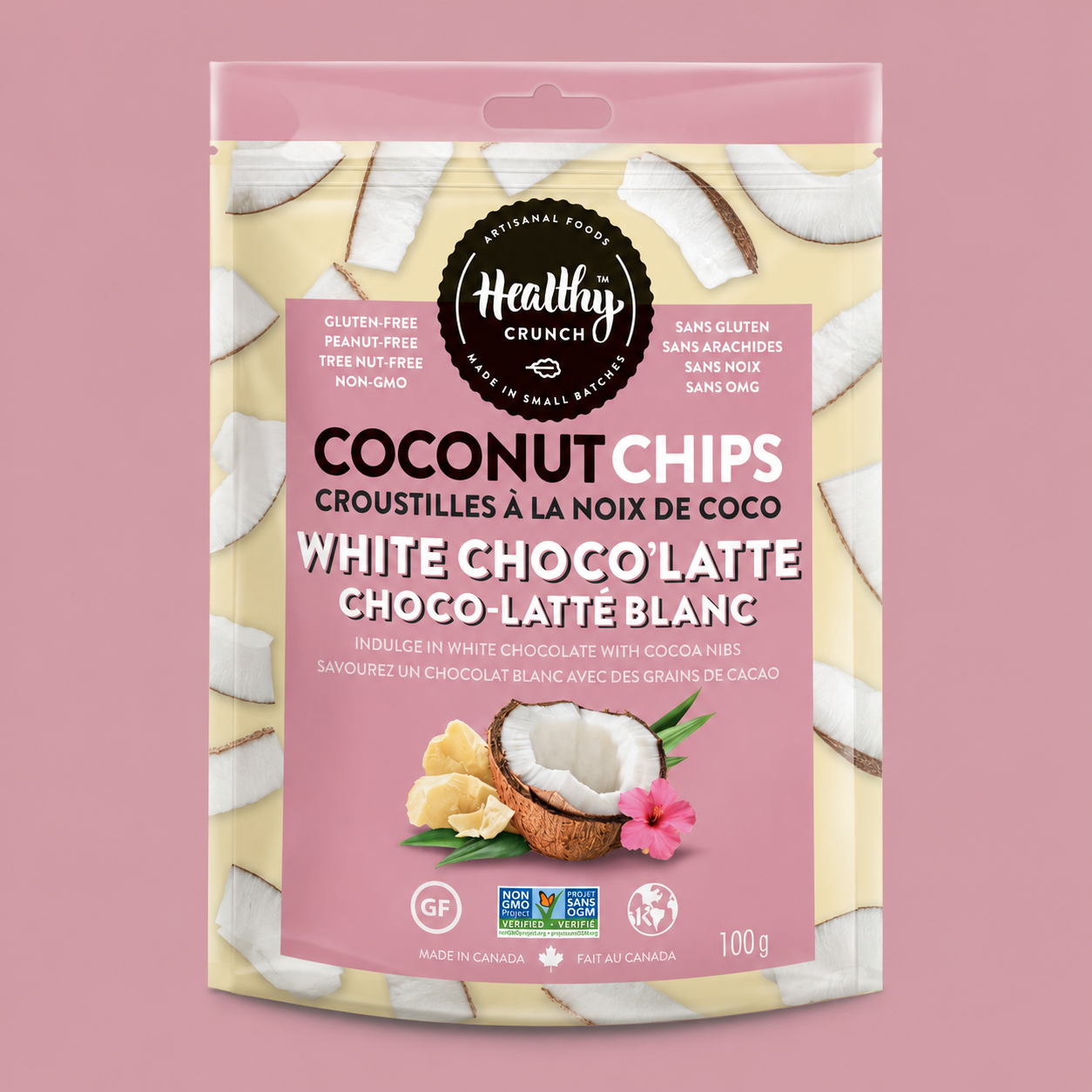 White Choco'Latte Coconut Chips