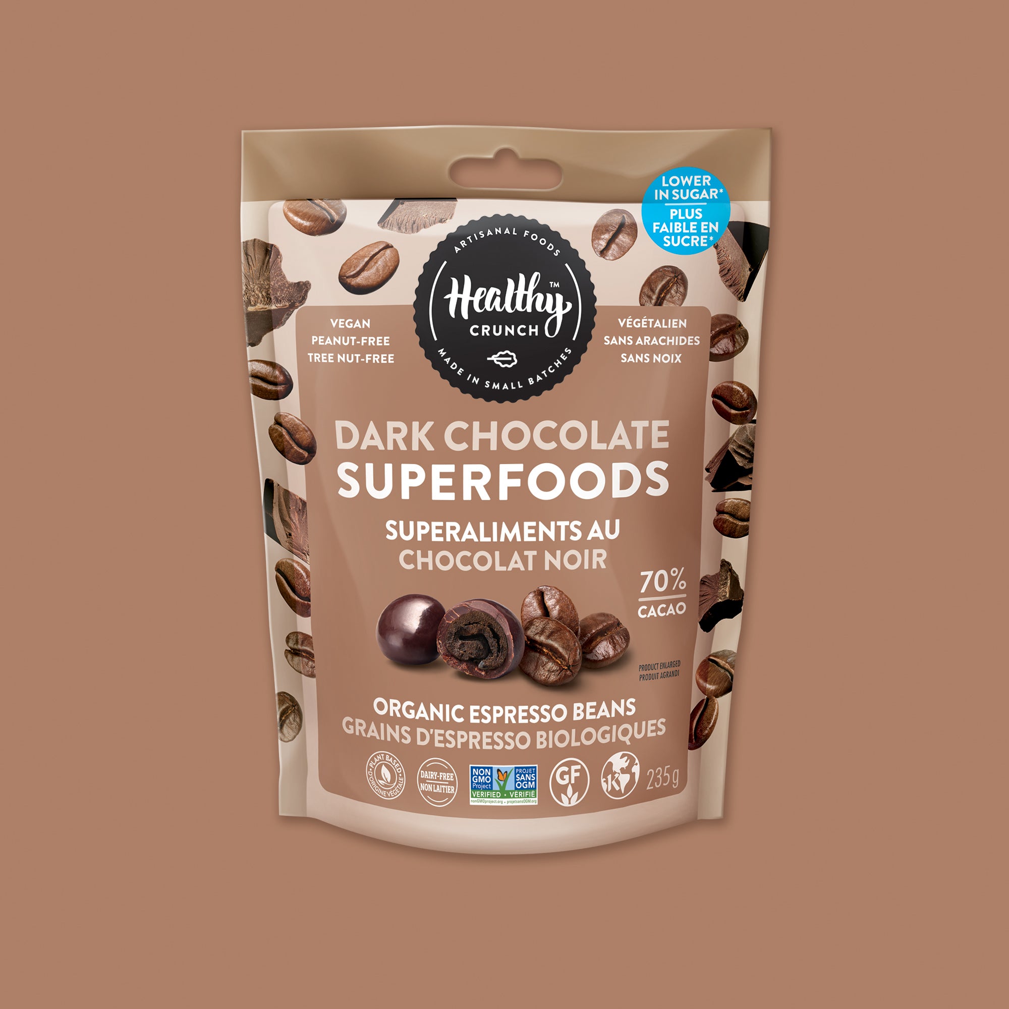 Organic Espresso Coffee Dark Chocolate Superfoods