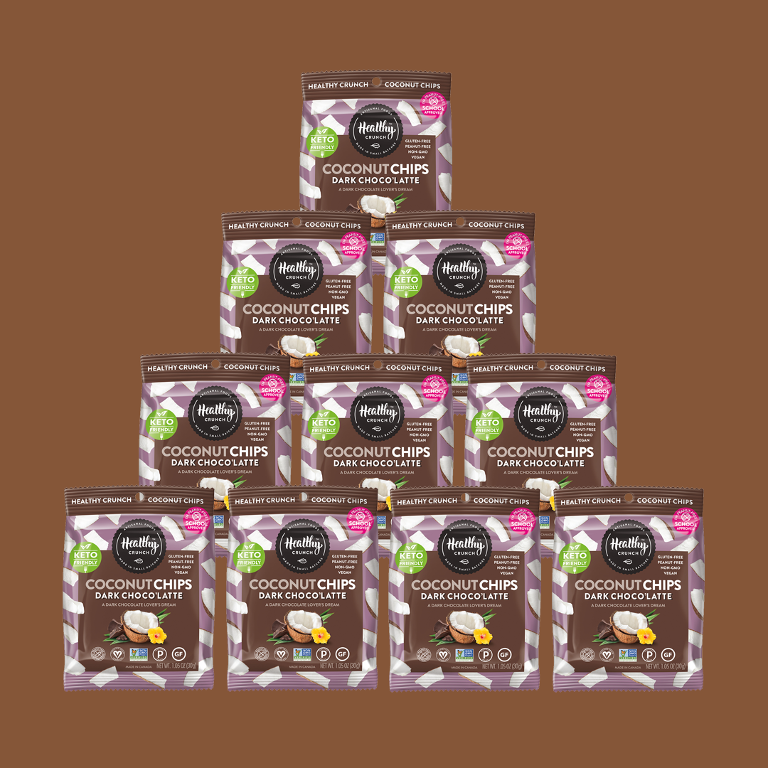 Dark Choco'Latte Coconut Chips