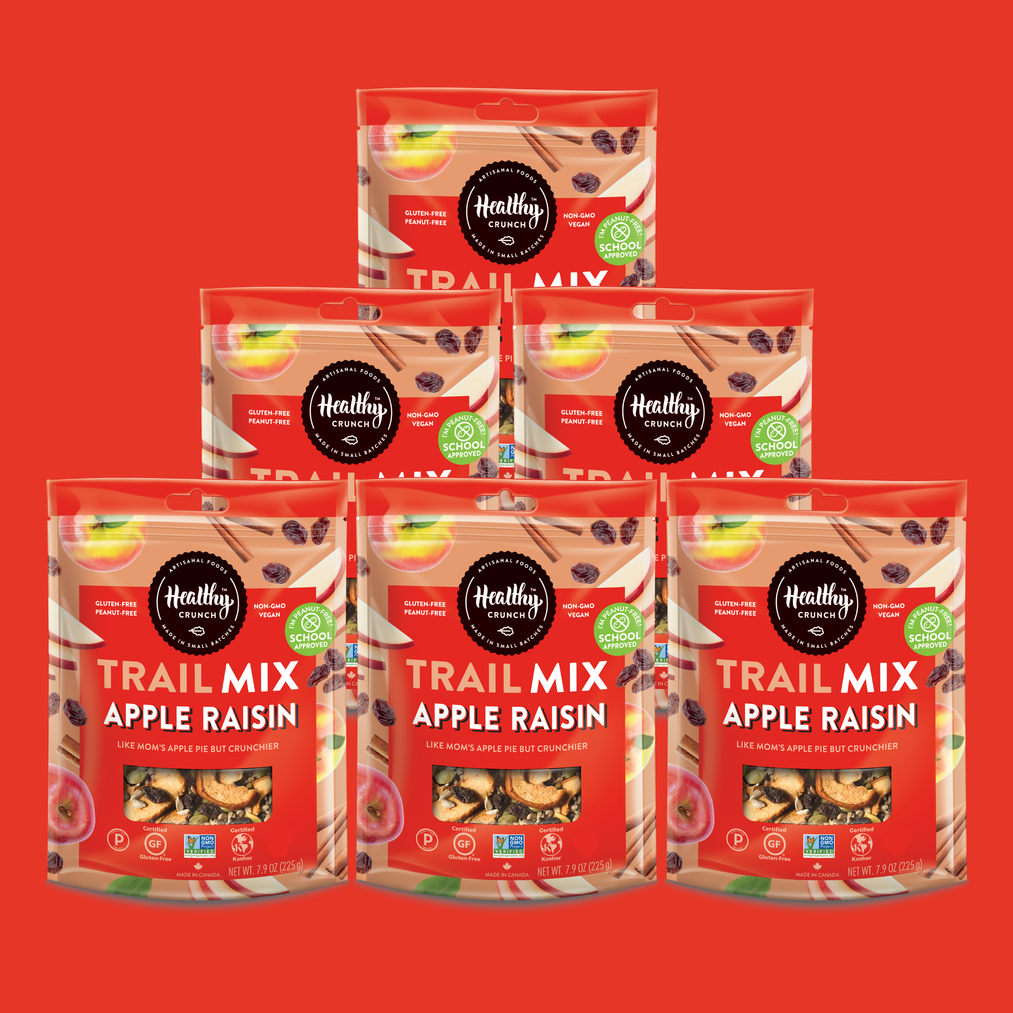 Apple Raisin Trail Mix