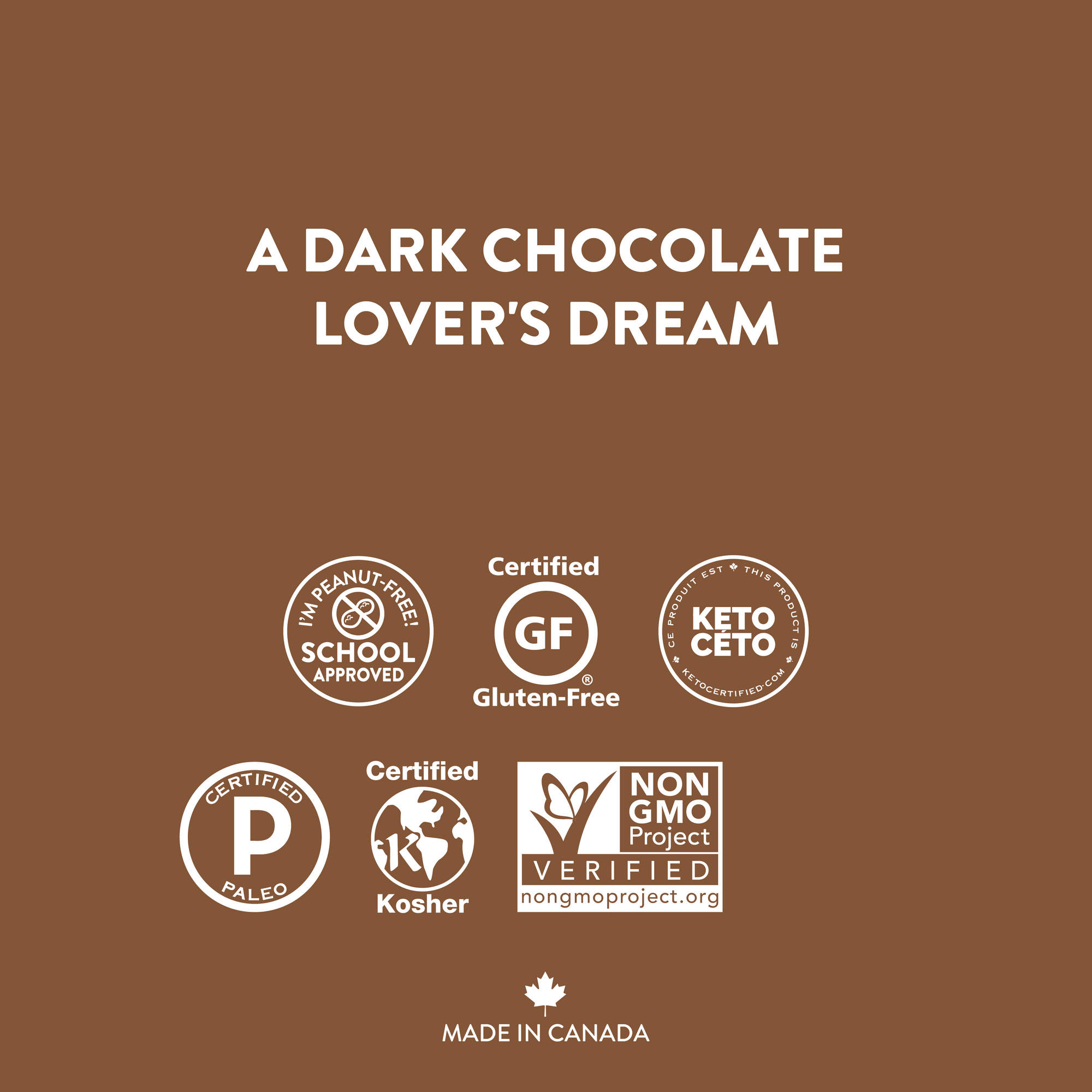 Dark Choco'Latte Coconut Chips