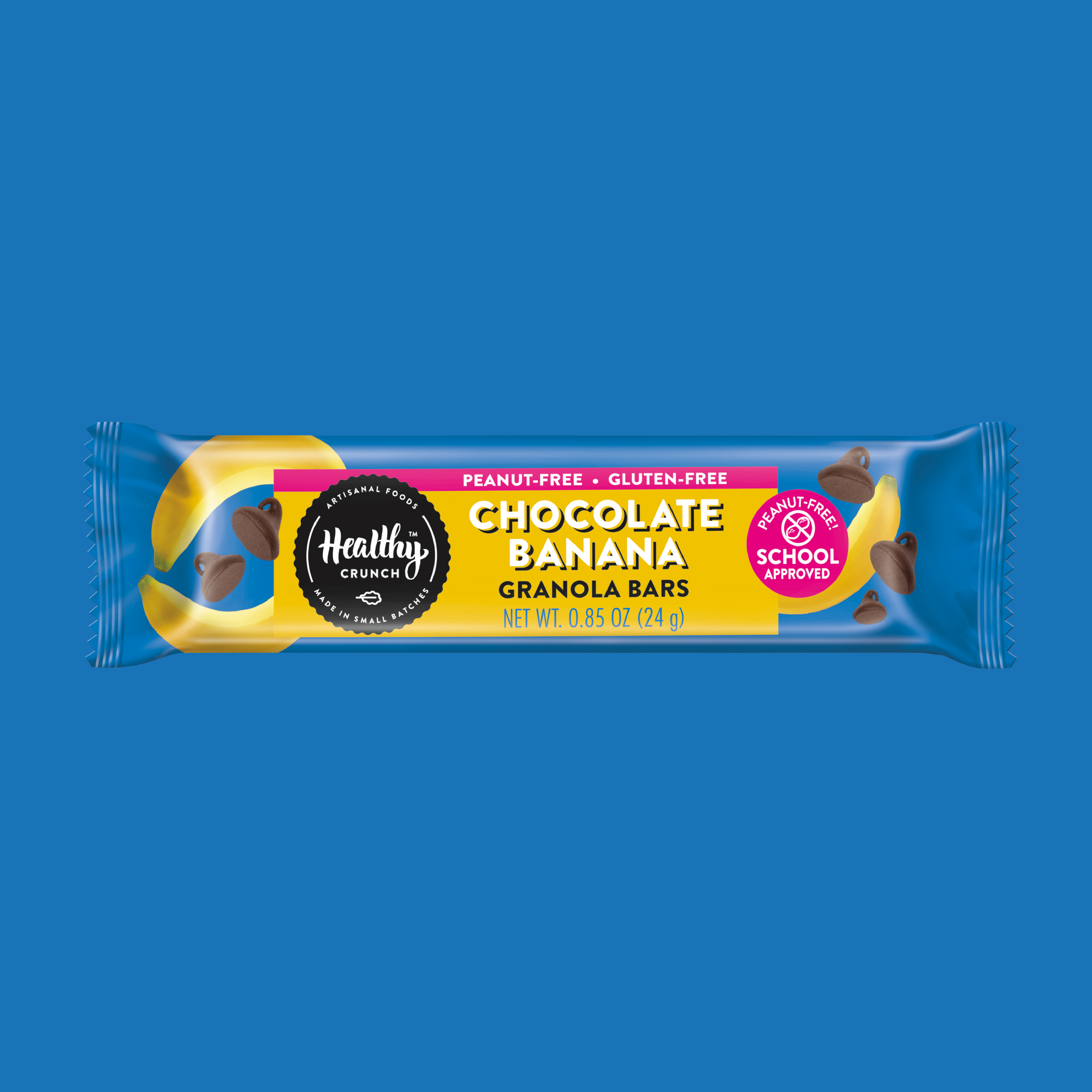 Chocolate Banana Granola Bars