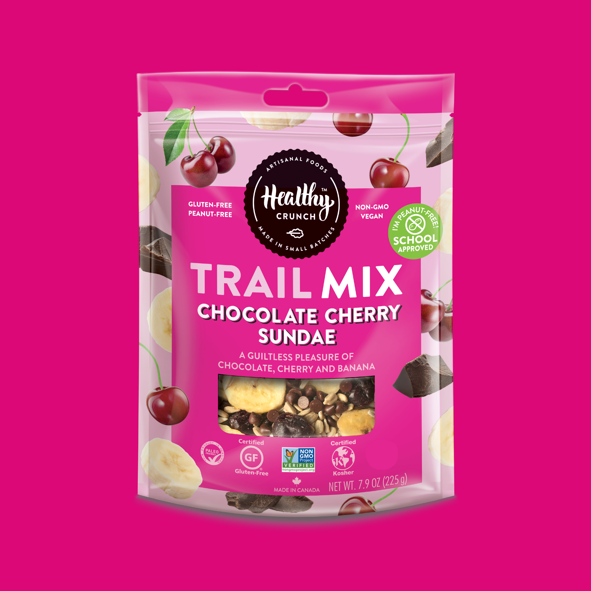 Chocolate Cherry Sundae Trail Mix