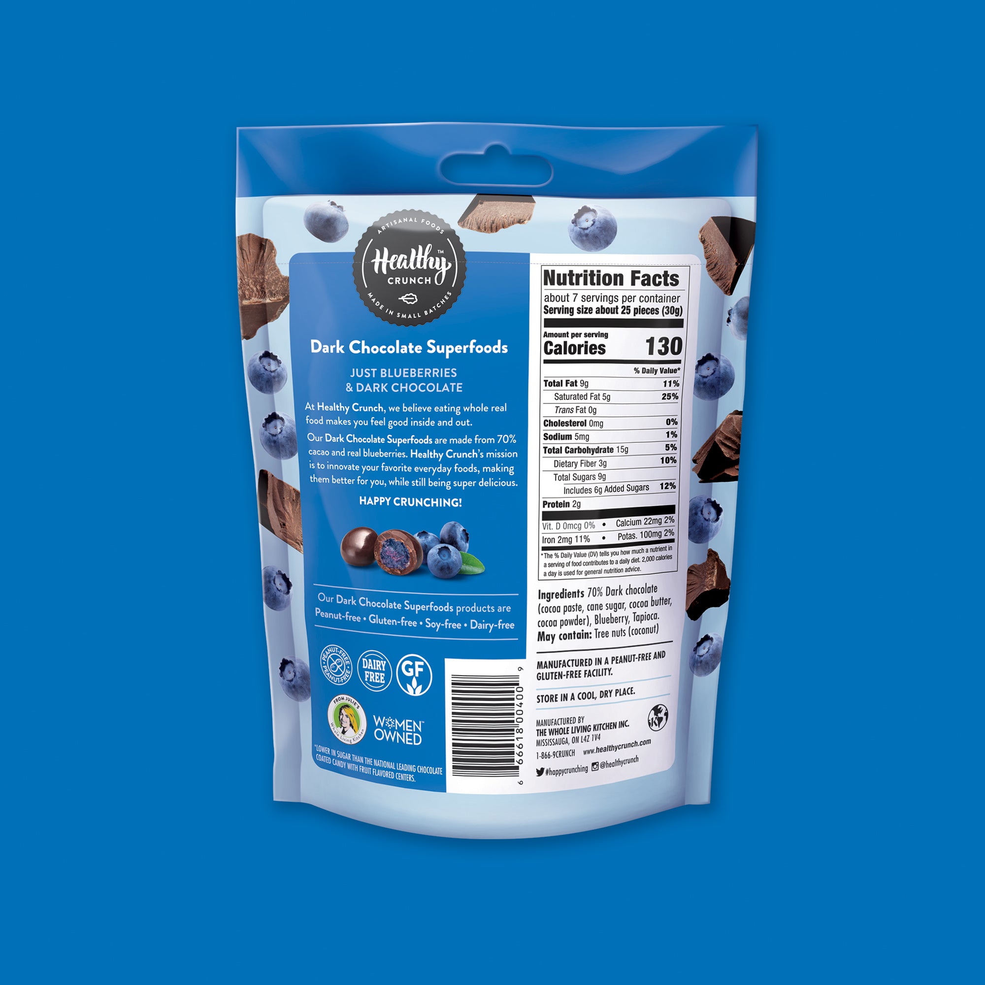 Blueberry Dark Chocolate Superfoods
