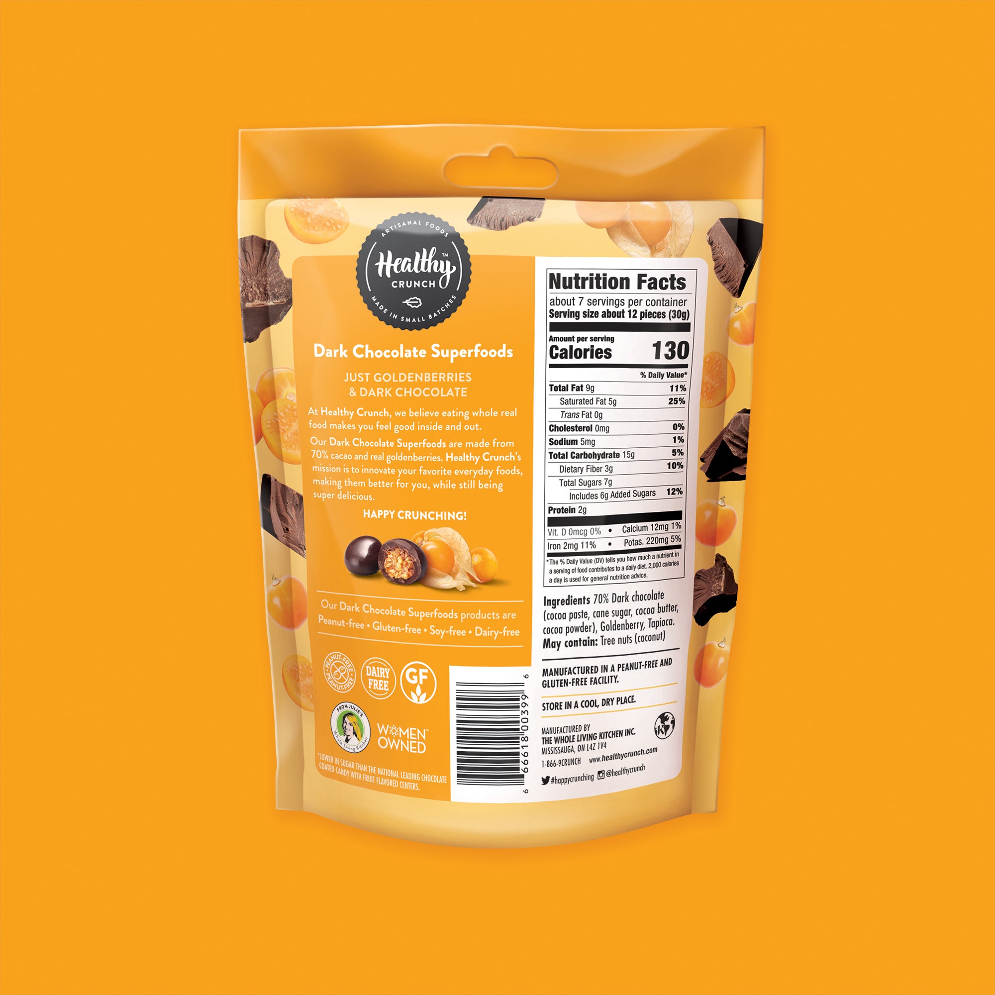 Goldenberry Dark Chocolate Superfoods