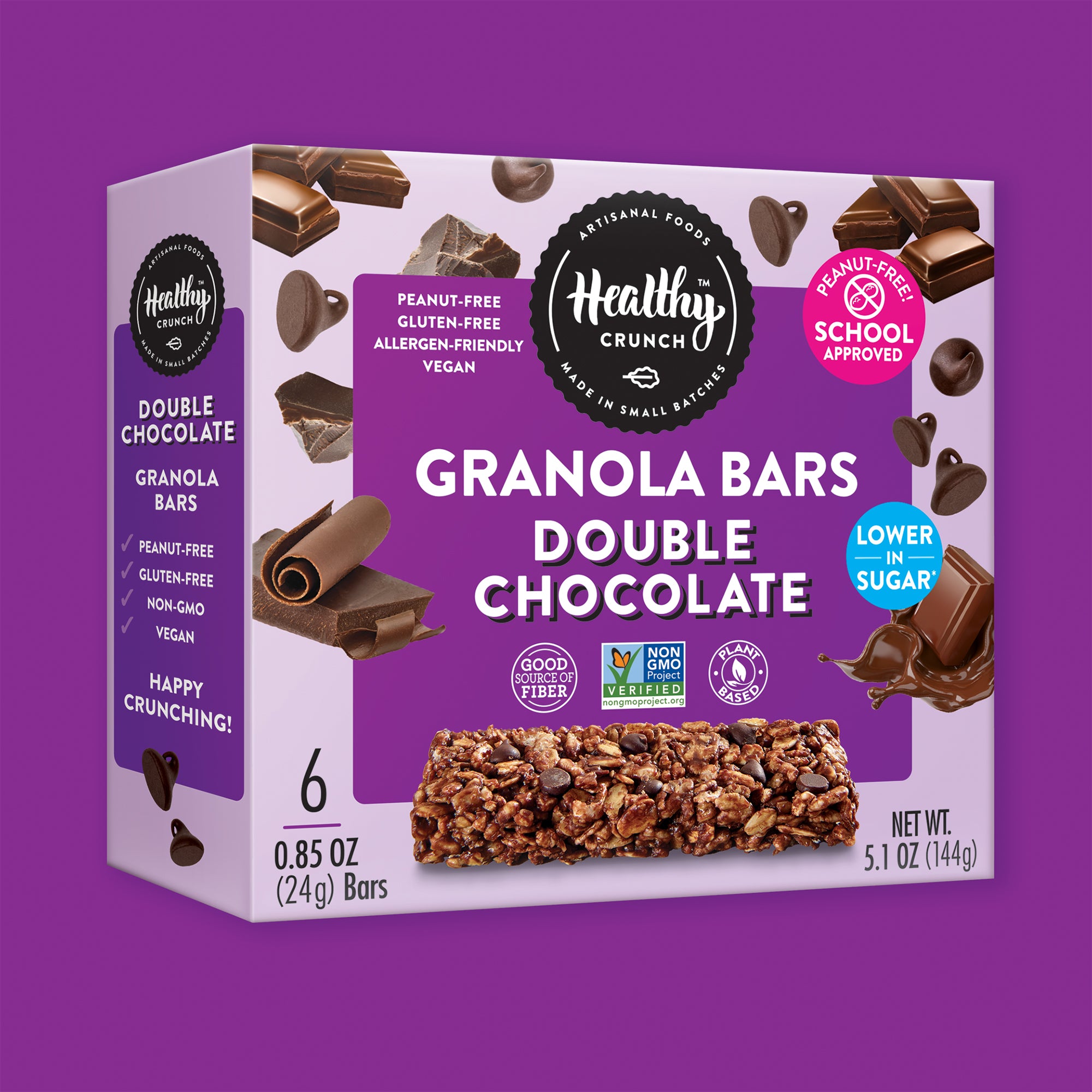 Double Chocolate Granola Bars