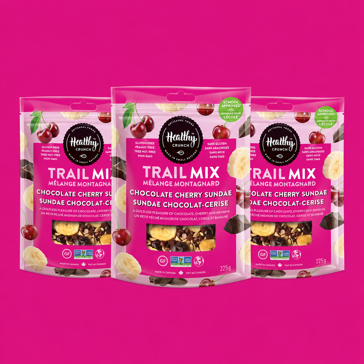 Chocolate Cherry Sundae Trail Mix