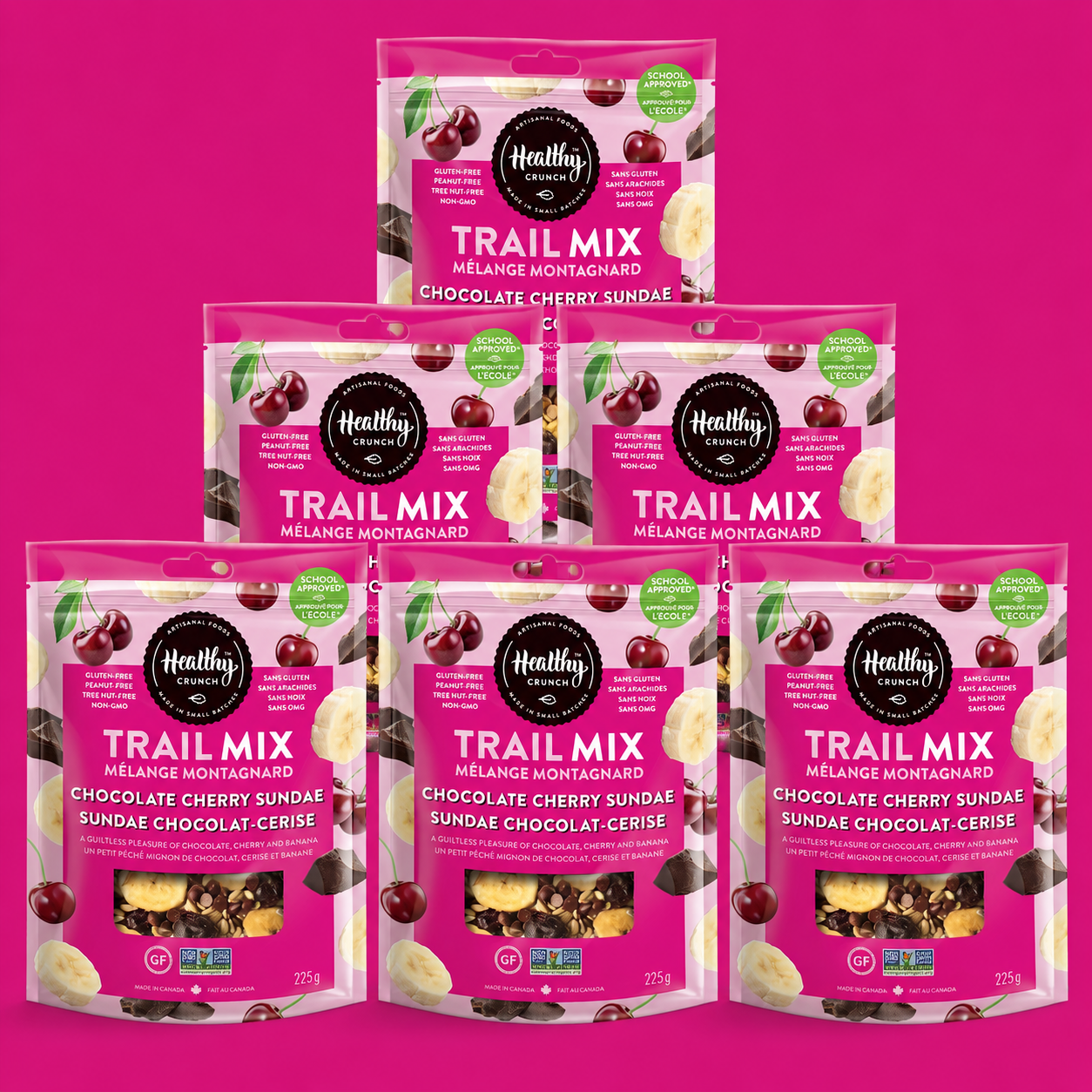 Chocolate Cherry Sundae Trail Mix