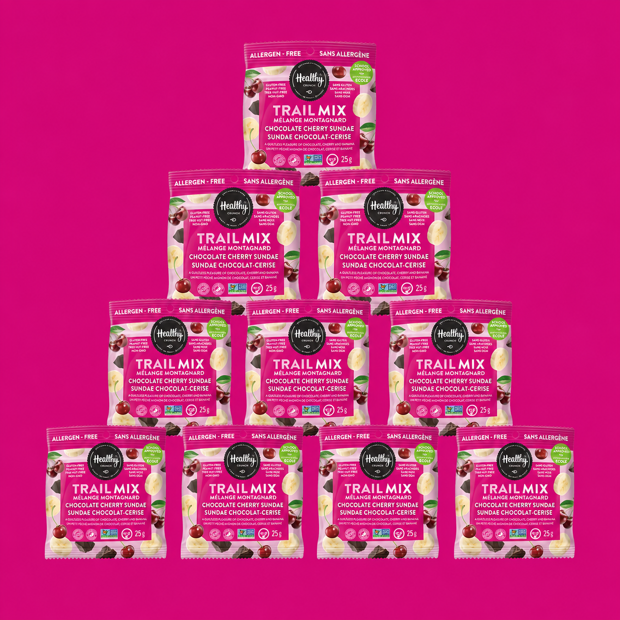 Chocolate Cherry Sundae Trail Mix