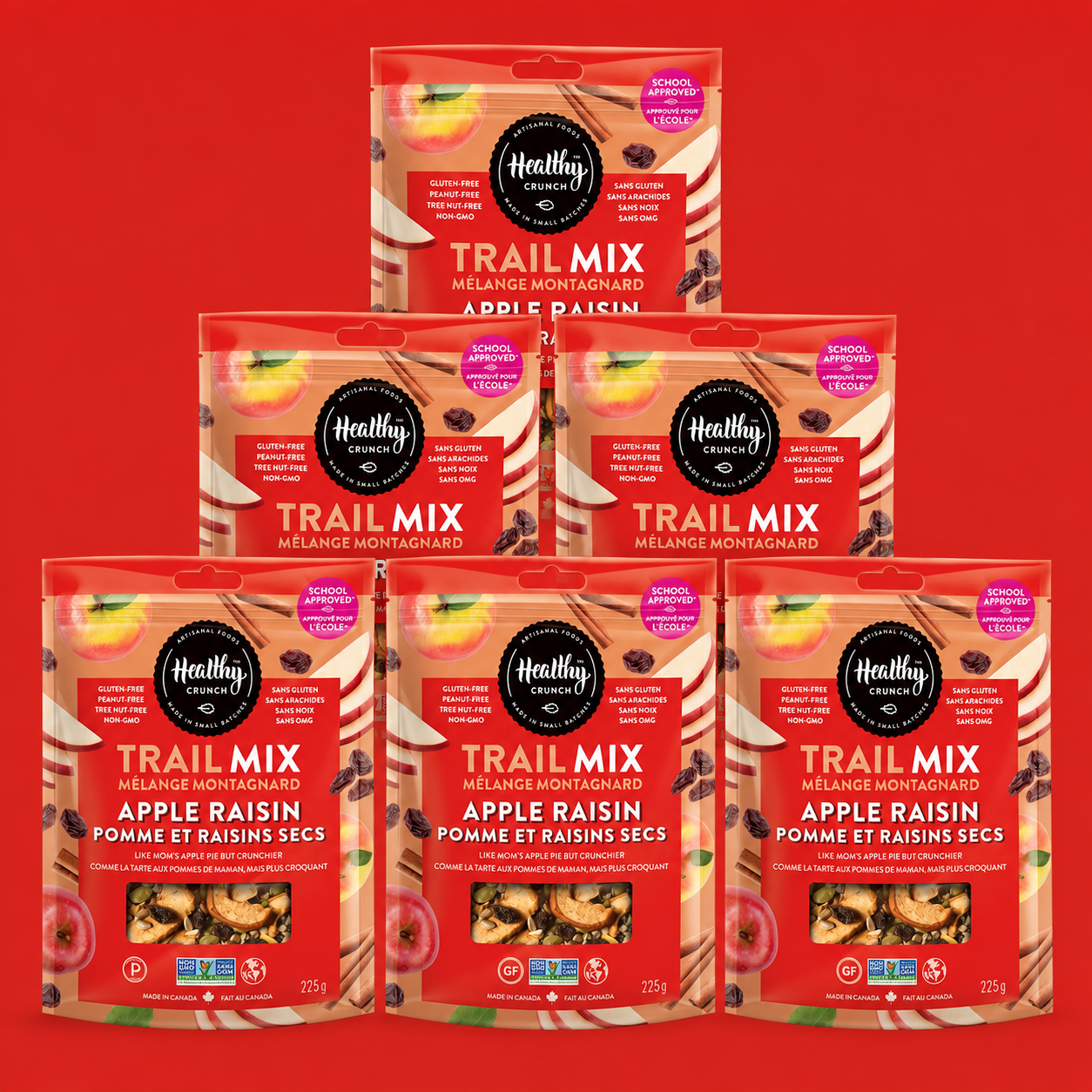 Apple Raisin Trail Mix
