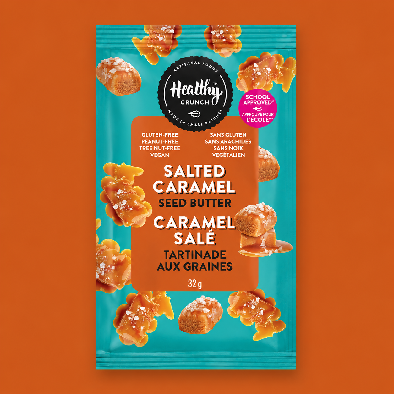 Salted Caramel Seed Butter Single Serve