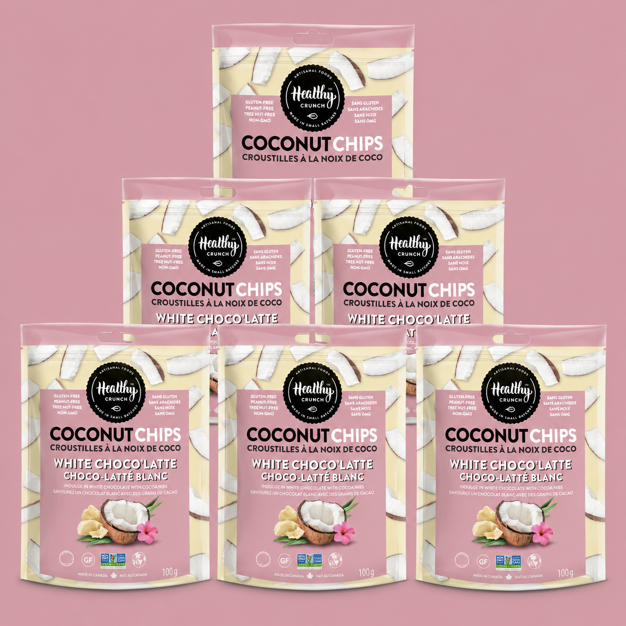 White Choco'Latte Coconut Chips