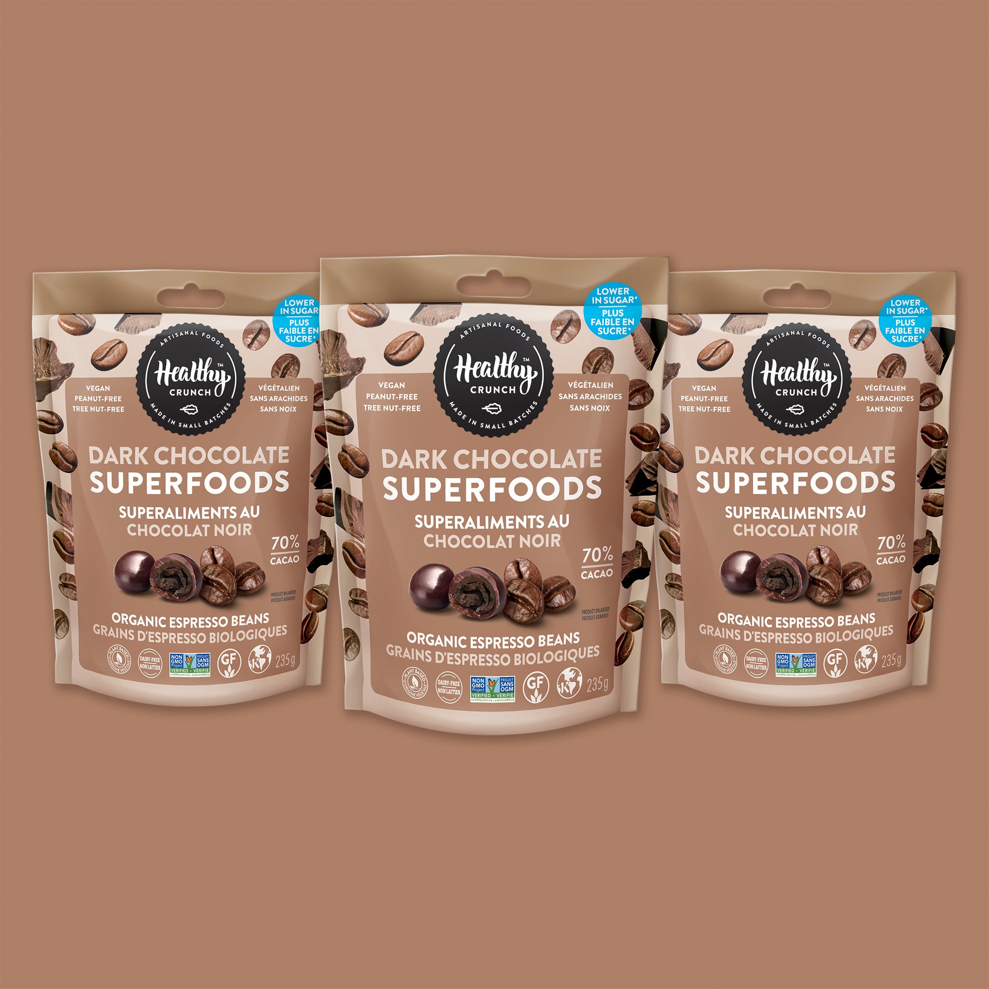 Organic Espresso Coffee Dark Chocolate Superfoods