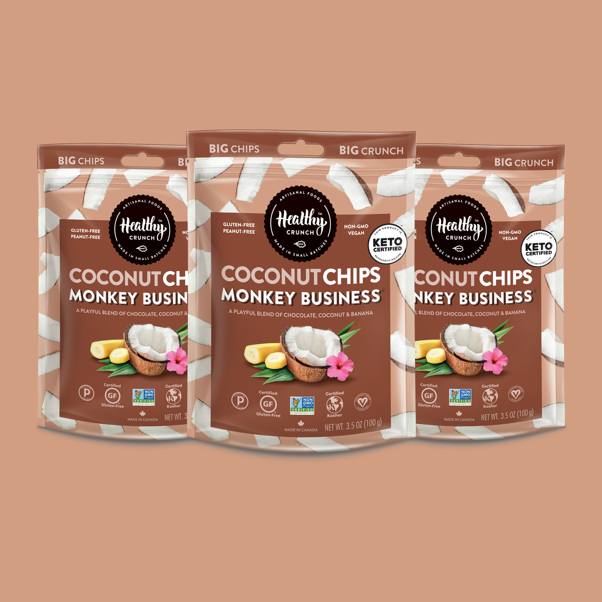 Monkey Business Coconut Chips
