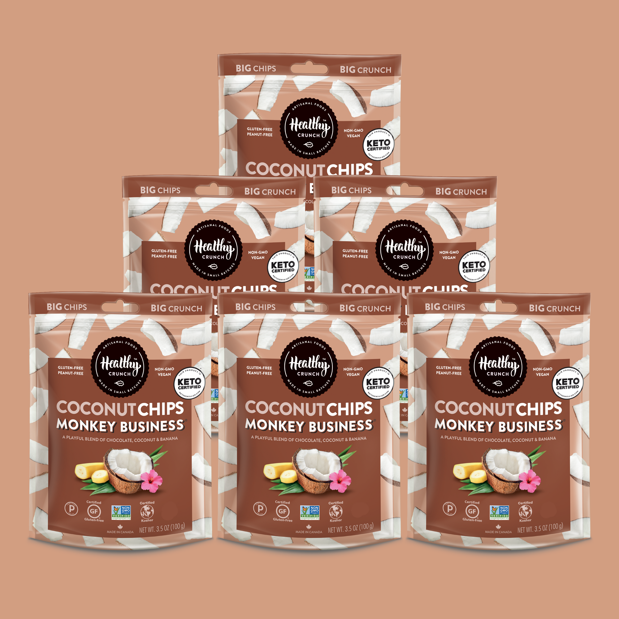 Monkey Business Coconut Chips