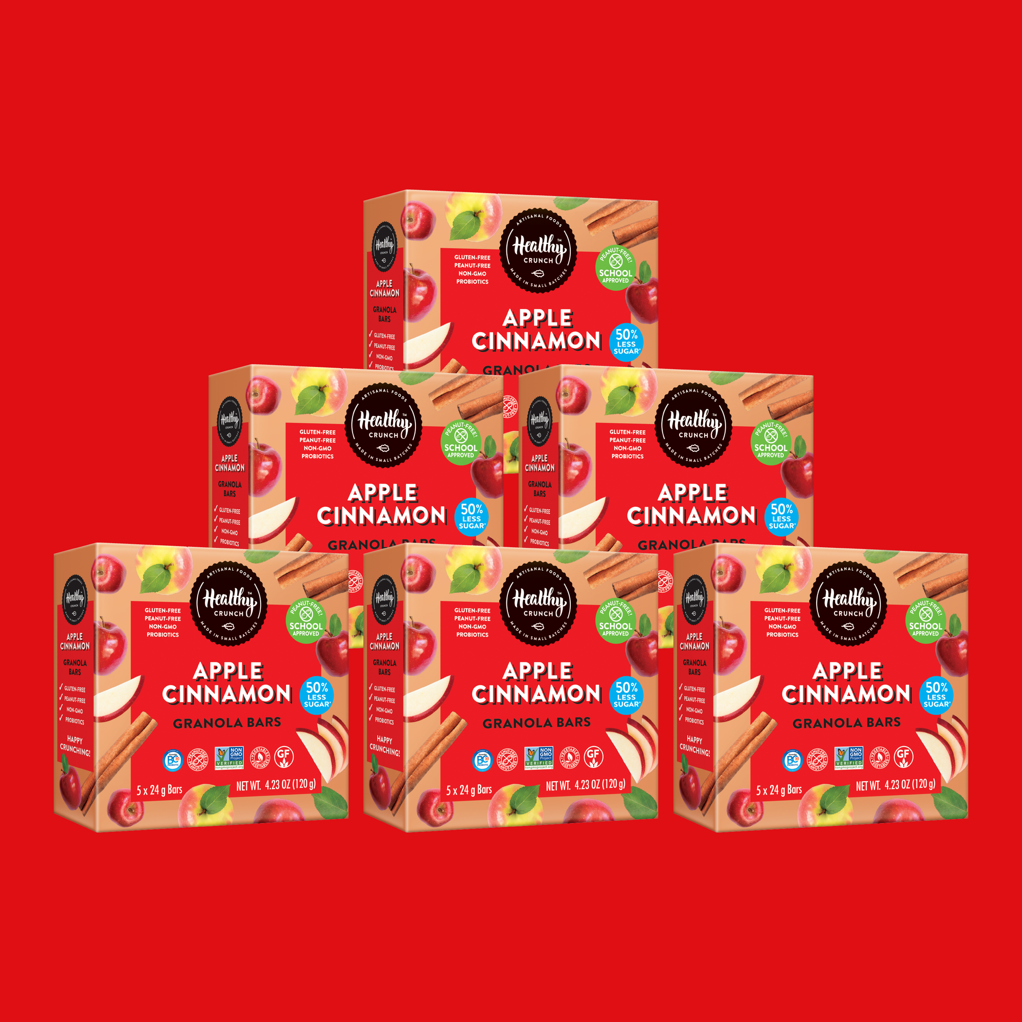 Apple Cinnamon Granola Bars