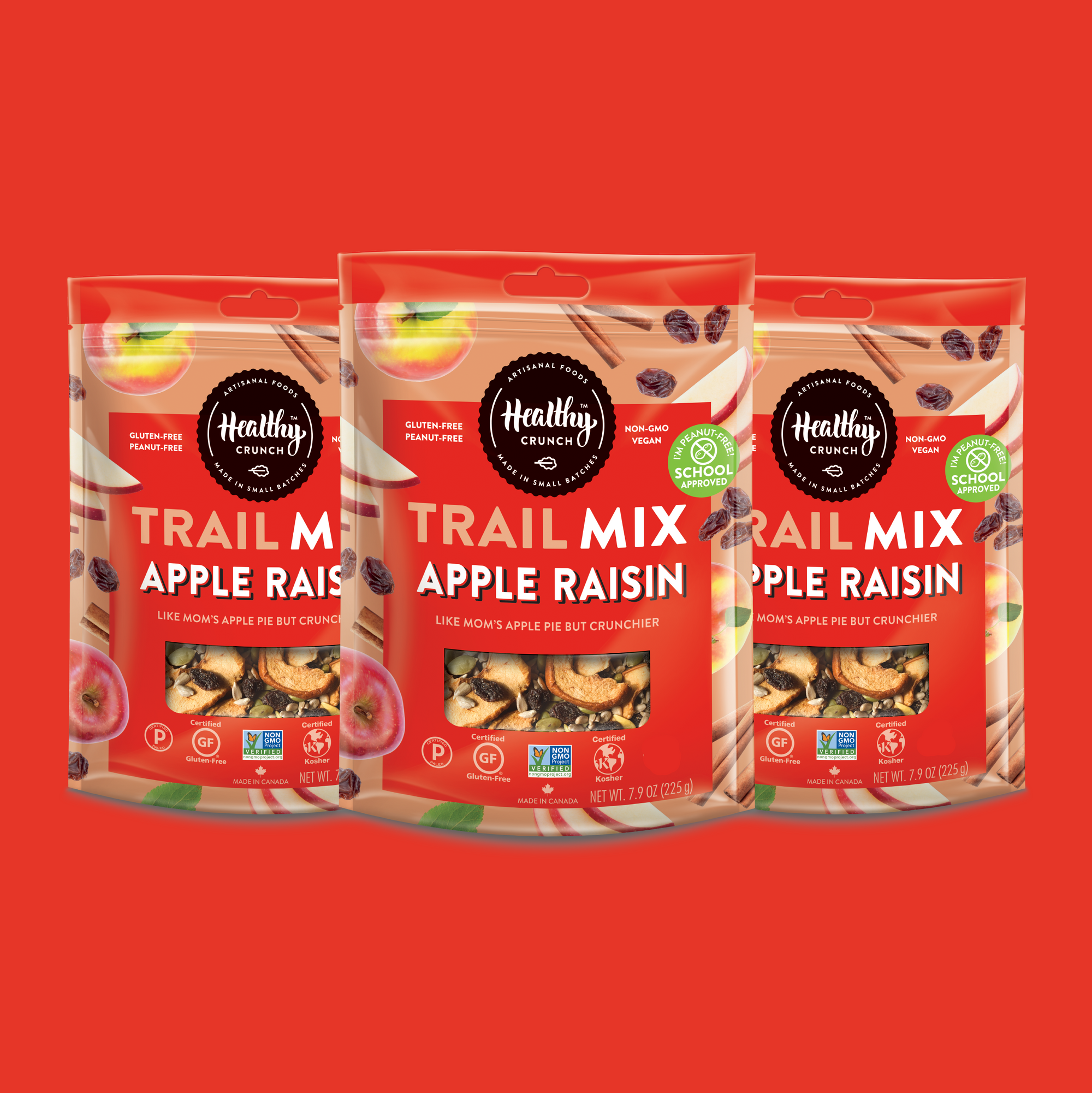 Apple Raisin Trail Mix