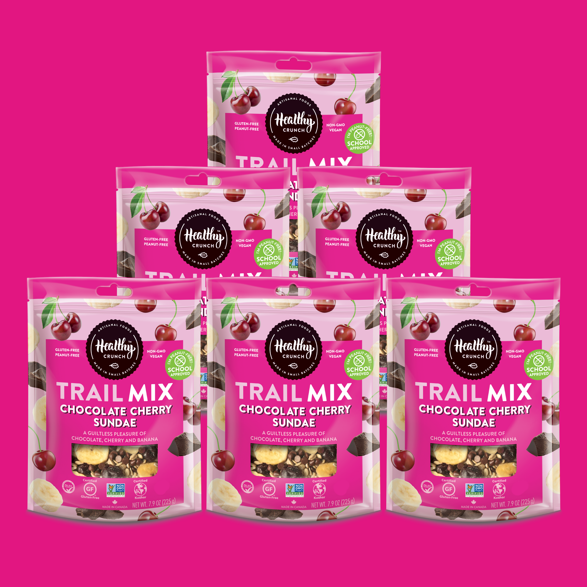 Chocolate Cherry Sundae Trail Mix