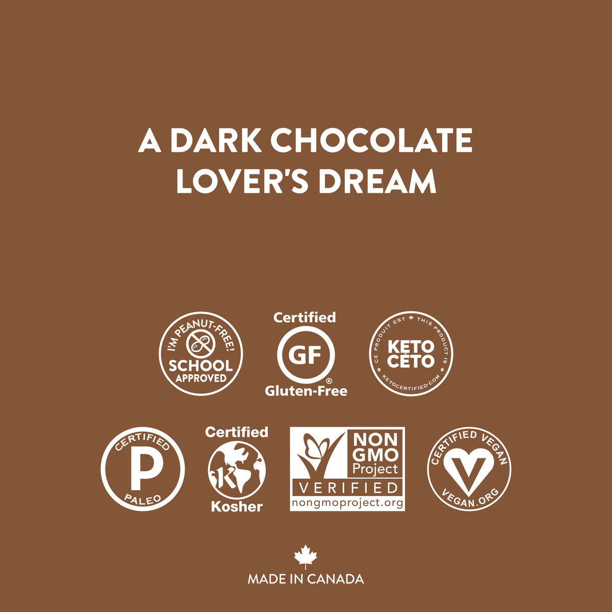 Dark Choco&#39;Latte Coconut Chips