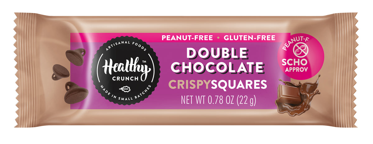 Double Chocolate Crispy Squares