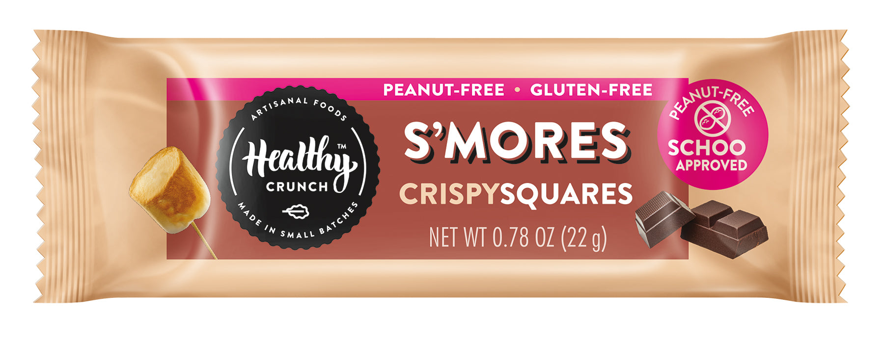 S'mores Crispy Squares